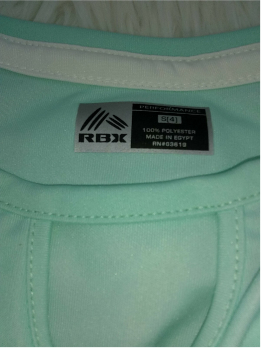 NWT RBX Girls' Active Top & Short Set Ready Sweat Go Mint lined shorts M 5/6 - Picture 6 of 8